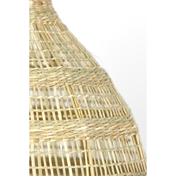 Kabantis šviestuvas natūralios spalvos ø 38 cm su jūržolės gaubtu Sagar – Light & Living-image-4