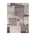 Pilkos ir violetinės spalvos kilimas Universal Detroit, 80 x 150 cm