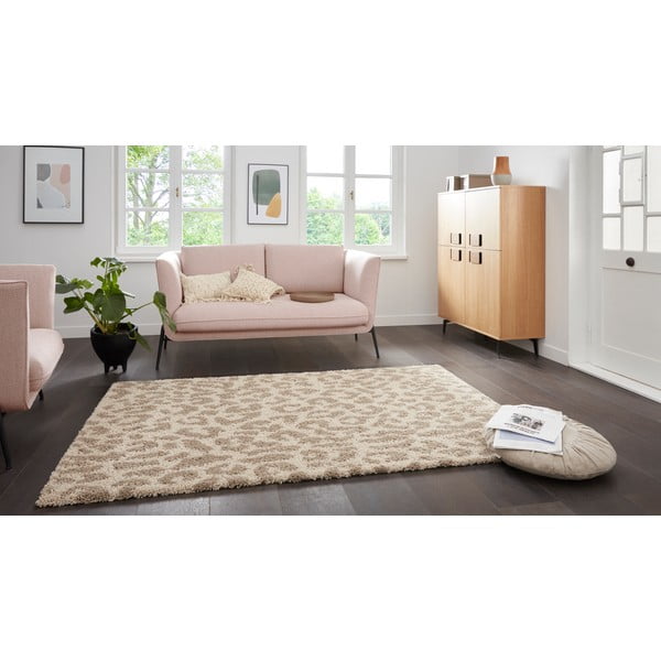 Smėlio spalvos kilimas 150x80 cm Patterned Animal - Ragami-image-1