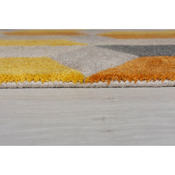 Geltonas kilimas Flair Rugs Scope, 80 x 150 cm-image-3