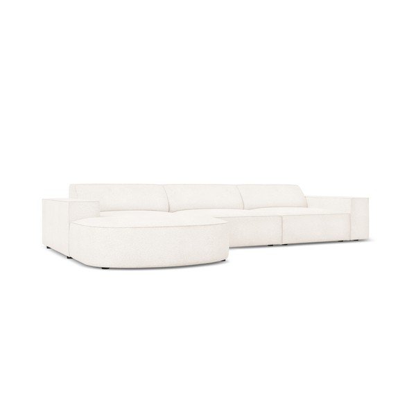 Smėlio spalvos kampinė sofa (kairysis kampas) Jodie - Micadoni Home-image-3