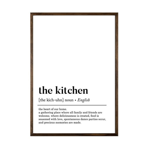 Plakatas rėme 50x70 cm Kitchen - Wallity