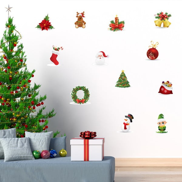 Kalėdų lipdukai Fanastick Decoration de Noel