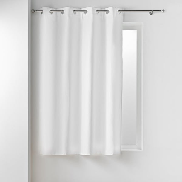 Baltos spalvos iš mikropluošto termo užuolaida 135x180 cm Micropolar – douceur d'intérieur