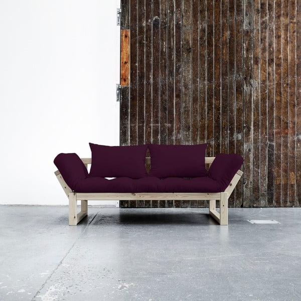 Kintama sofa "Karup Edge Natural/Purple Plum