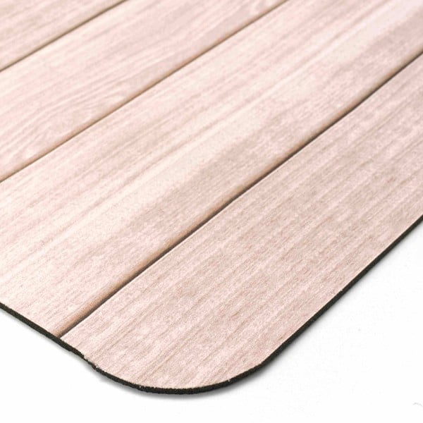 Iš gumos vonios kilimėlis rudos spalvos 50x80 cm Calista – douceur d'intérieur-image-3