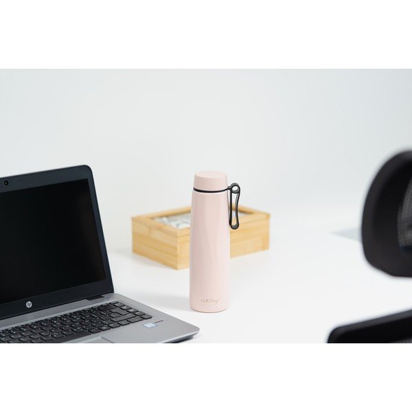 Termosas rožinės spalvos 500 ml Fuori – Vialli Design-image-1