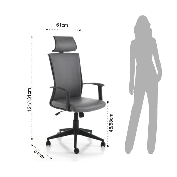 Biuro kėdė Ontario – Tomasucci-image-4