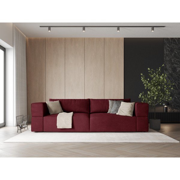 Sofa bordo spalvos 248 cm Esther – Milo Casa-image-1
