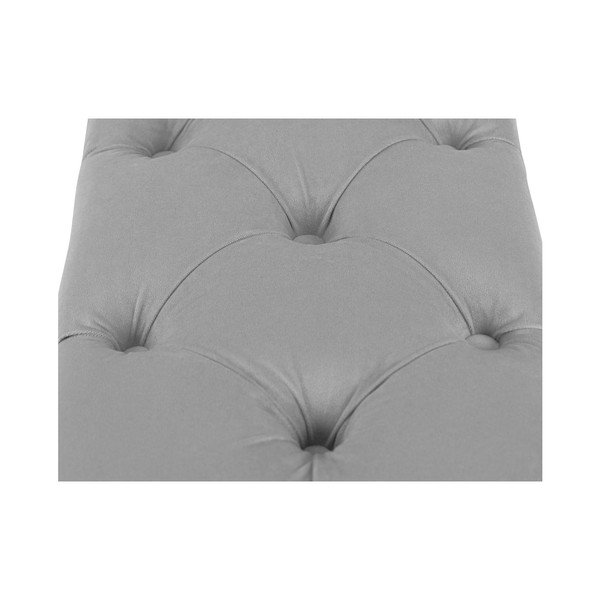 Pilkos spalvos otomanas su daiktadėže "Kooko Home Manna", 47 x 180 cm-image-3