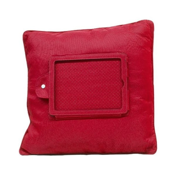 Raudona pagalvė su "iPad" laikikliu InnovaGoods