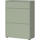 Pilkai žalios spalvos matinis spintelė 70x99x34 cm Binetto – Germania