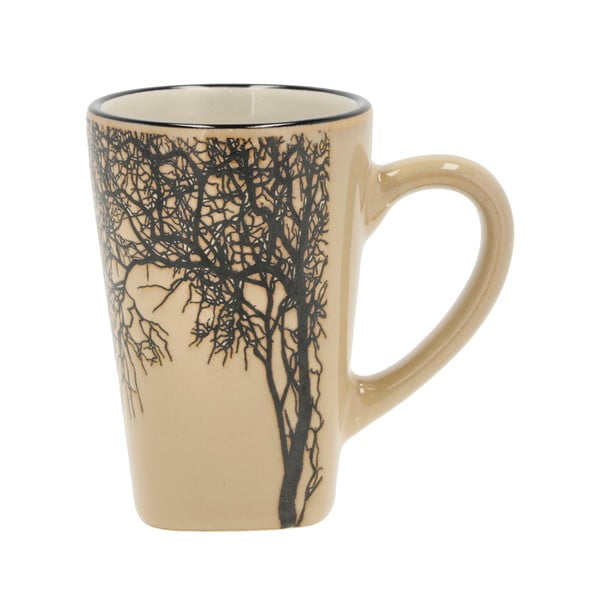 Iš akmens masės puodeliai kreminės spalvos 4 vnt. espreso 100 ml Hela – Villa Collection-image-2