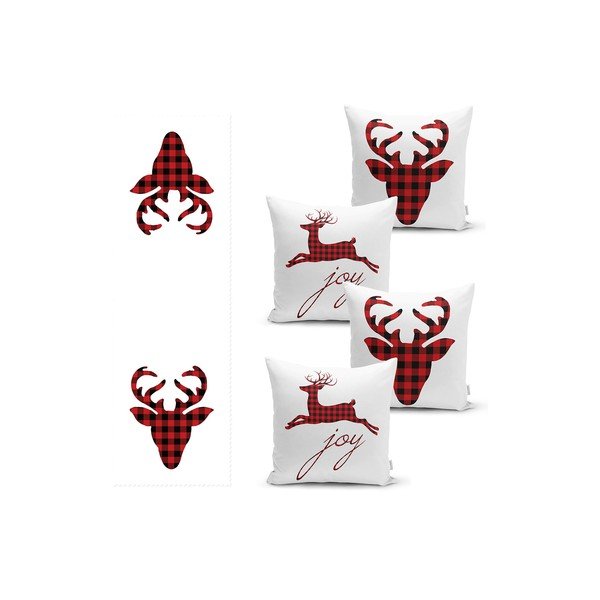 Užvalkalų ir protektorių rinkinys 5 vnt. - Mila Home