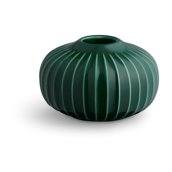 Žalioji porcelianinė žvakidė "Kähler Design Hammershoi", ⌀ 8 cm