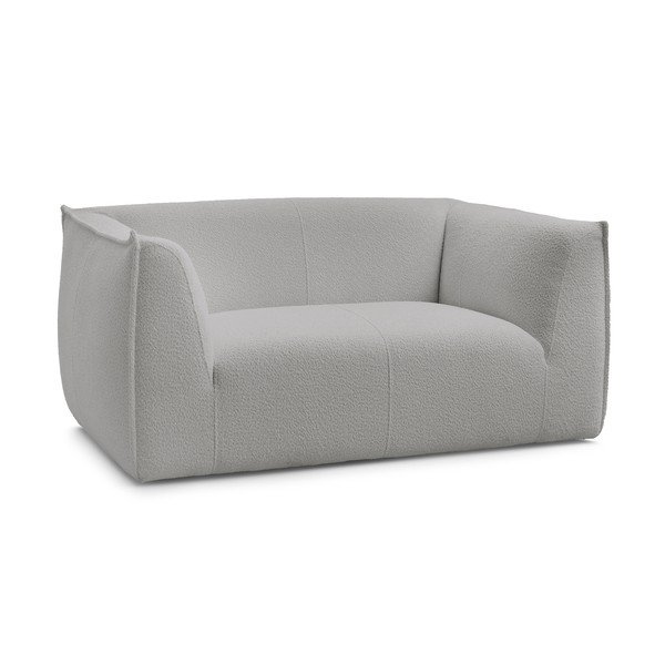 Šviesiai pilkos spalvos iš boucle sofa 170 cm Giorgia – Bobochic Paris-image-3