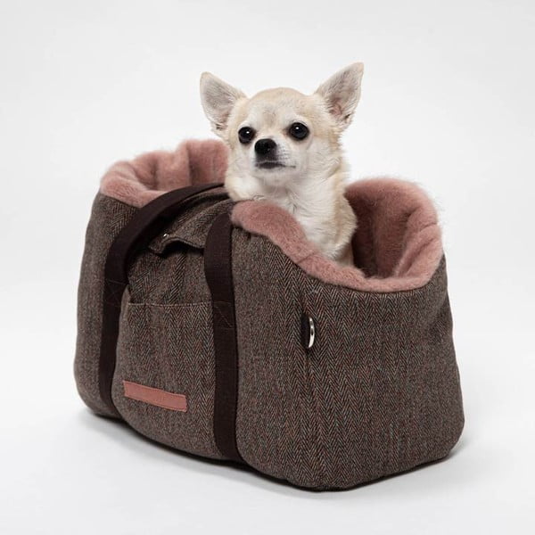 Transportavimo krepšys šuniui 26x36 cm Milano Herringbone S – Cloud7-image-1