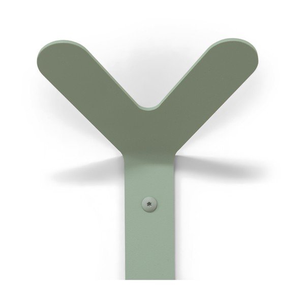 Sieninis pilkai žalios spalvos iš plieno kablys Frondo – Spinder Design-image-3