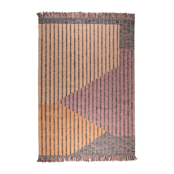 Rožinės spalvos/persikų spalvos iš medvilnės kilimas 160x230 cm Hampton – Dutchbone