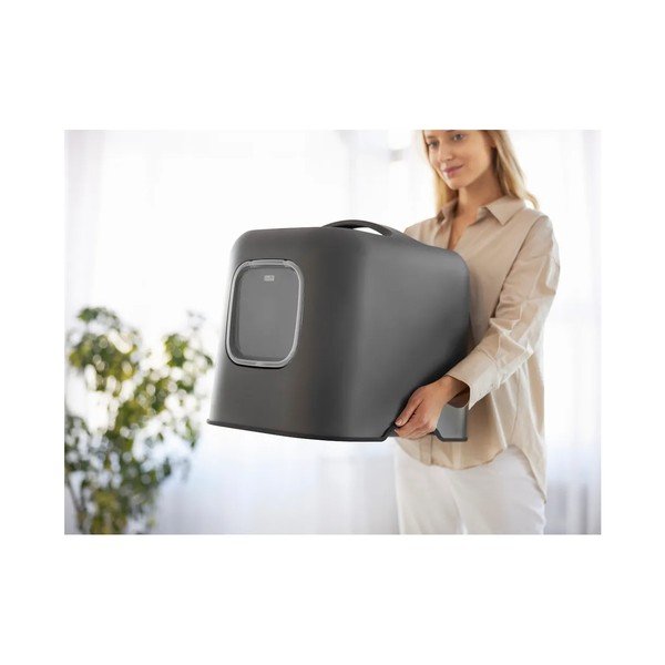 Kačių kraiko padėklas ir samtelių rinkinys antracito spalvos Biala – Rotho-image-4