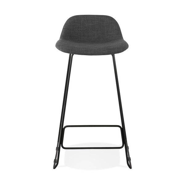 Tamsiai pilka baro kėdė Kokoon Vancouver, sėdynės aukštis 76 cm-image-2