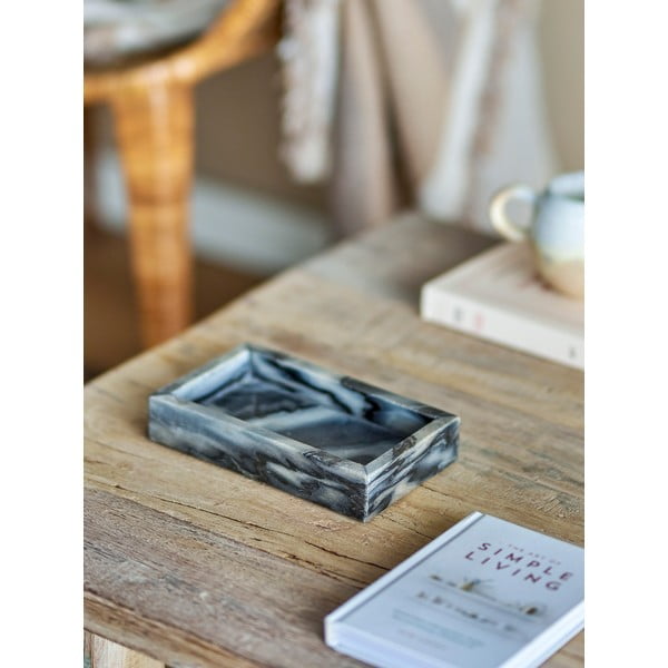 Iš marmuro dekoratyvinis padėklas 10x17.5 cm Feliza – Bloomingville-image-1