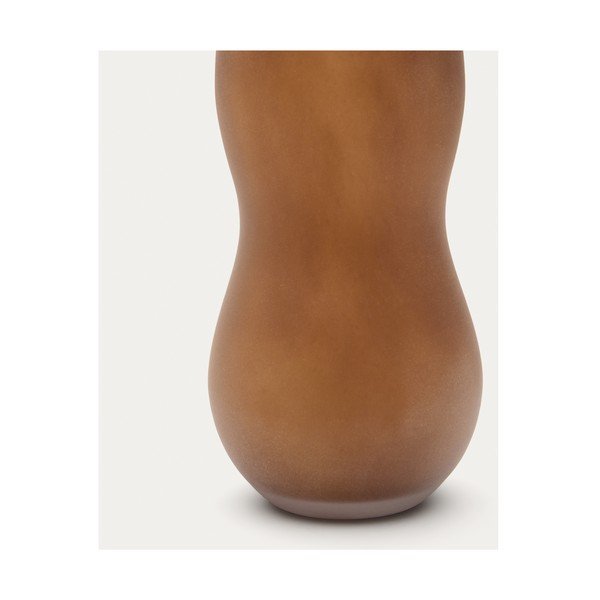 Rudos spalvos iš stiklo  vaza (aukštis 32 cm) Crila – Kave Home-image-2