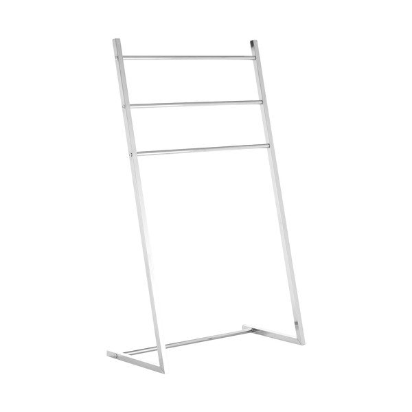 Sidabrinės spalvos iš metalo rankšluosčių stovas Dara – Premier Housewares-image-2