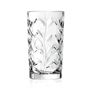 6 krištolo taurių rinkinys RCR Cristalleria Italiana Abelie, 360 ml