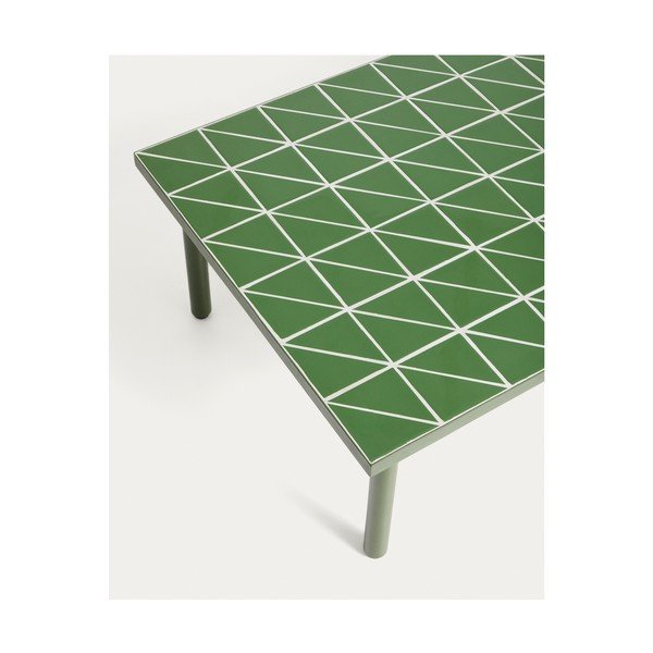 Iš keraminės plokštės sodo kavos staliukas 61x122 cm Maurina – Kave Home-image-3