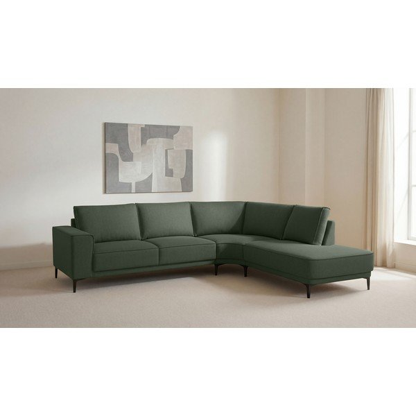 Kampinė sofa khaki spalvos (su dešiniuoju kampu) Copenhagen – Scandic-image-4