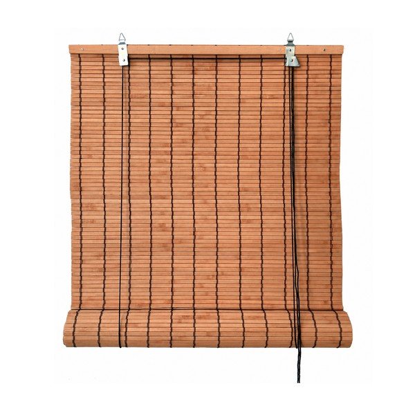 Oranžinės spalvos iš bambuko roletai 100x160 cm Zeva – Gardinia