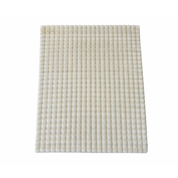 Skalbiamas dramblio kaulo spalvos kilimas 100x250 cm Bubble Emarald – Mila Home-image-3