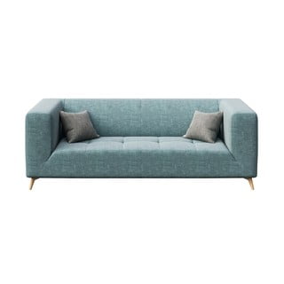 Šviesiai mėlyna sofa MESONICA Toro, 217 cm