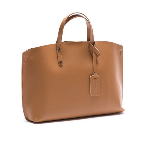 Luisa Vannini odinė rankinė 3034 Cognac-image-2
