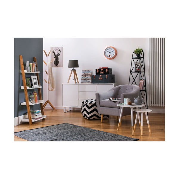 Sulankstomas stalas "Viborg", 40 cm, baltas-image-2