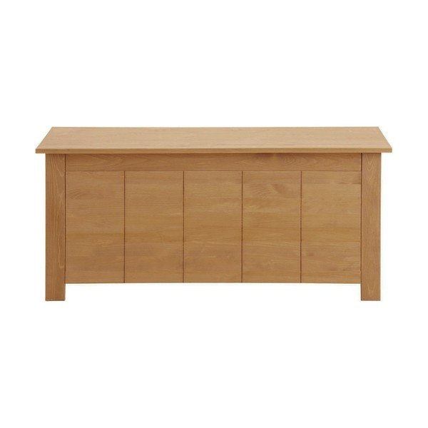 Iš pušies masyvo skrynia natūralios spalvos 100x45 cm Bertram – Støraa