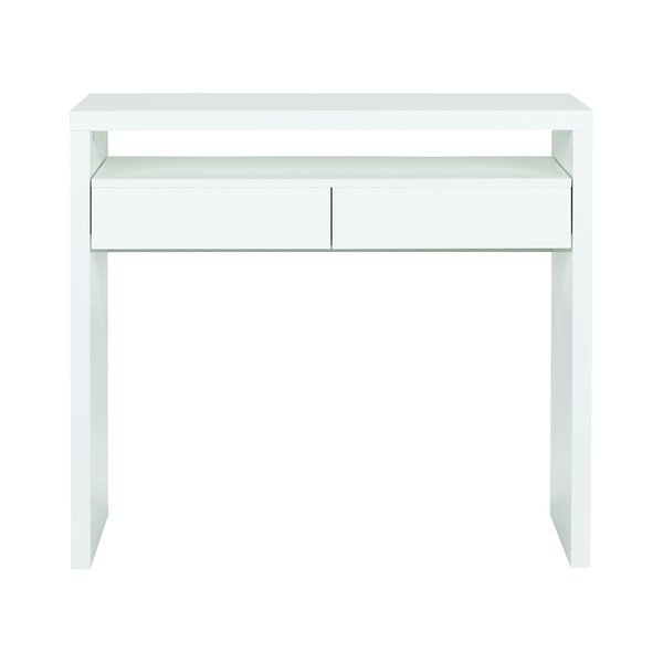 Darbo stalas su ištraukiamu stalviršiu Konsolė "Mel-image-3