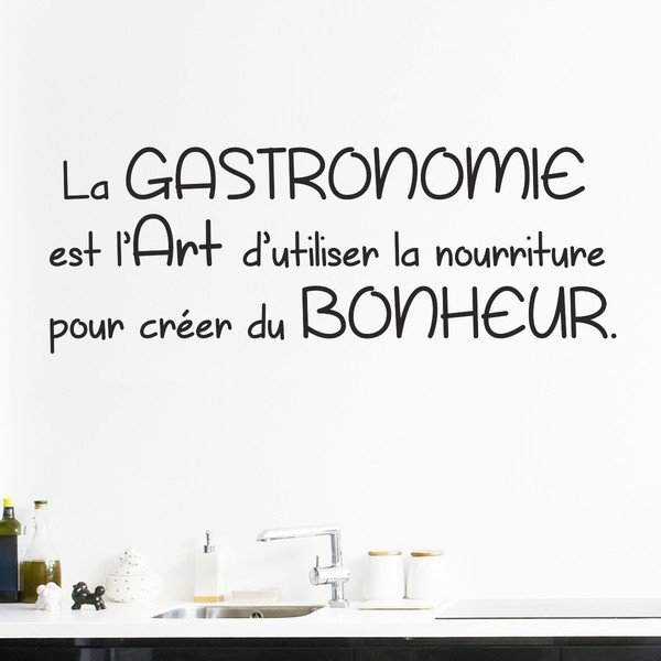 Black Ambiance Citata La Gastronomie lipdukas-image-1