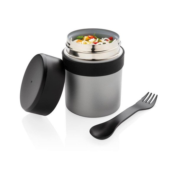 Nerūdijančio plieno pietų dėžutės rinkinys su stalo įrankiais XD kolekcija-image-2