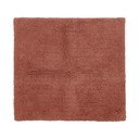 Vonios kambario kilimėlis plytų spalvos 60x60 cm Riva - Tiseco Home Studio