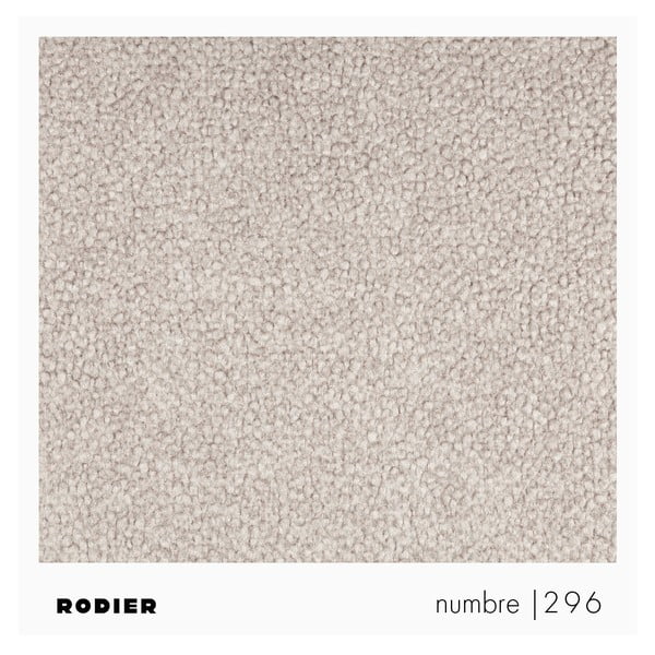 Kreminės spalvos iš boucle taburetė Mirel – Rodier-image-4