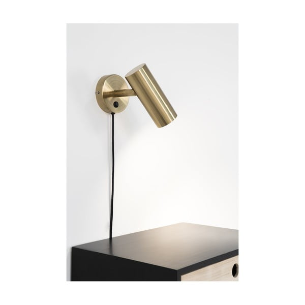 Sieninė lempa auksinės spalvos Paris – House Nordic-image-1