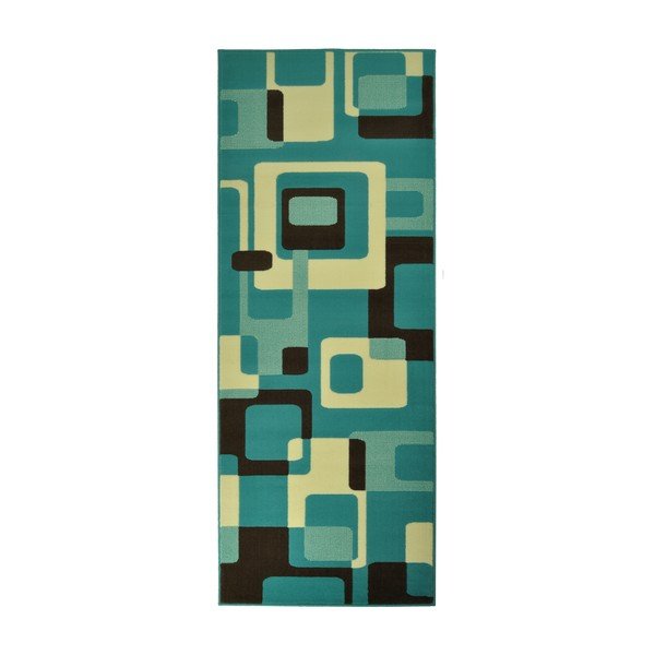 Mėlynas kilimas Hanse Home Hamla Retro, 80 x 150 cm