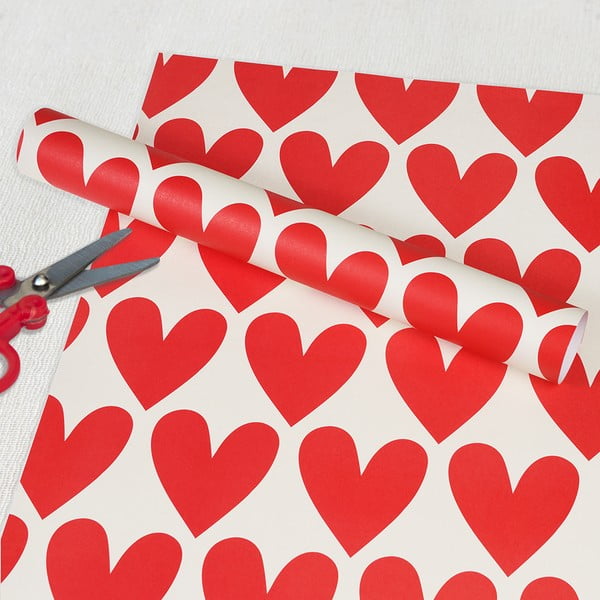 Dovanų pakavimas 5 vnt. Hearts – Rex London-image-1