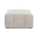 Smėlio spalvos taburetė iš velveto Aloha – Makamii