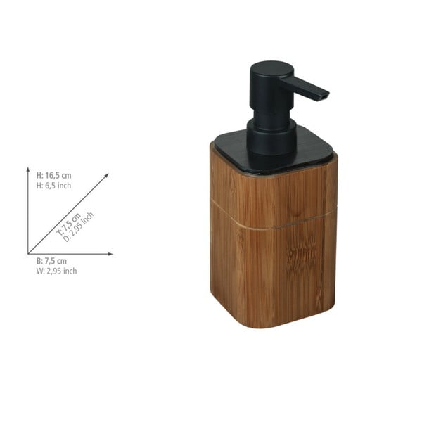 Iš bambuko vonios reikmenų rinkinys rudos spalvos Serro – Wenko-image-4