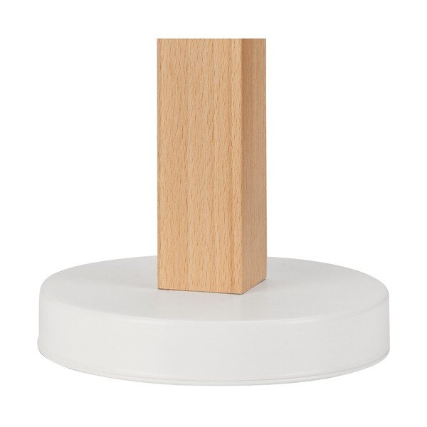 Stalinis šviestuvas baltos spalvos/rudos spalvos (aukštis 39 cm) Orazio – LAMKUR-image-4