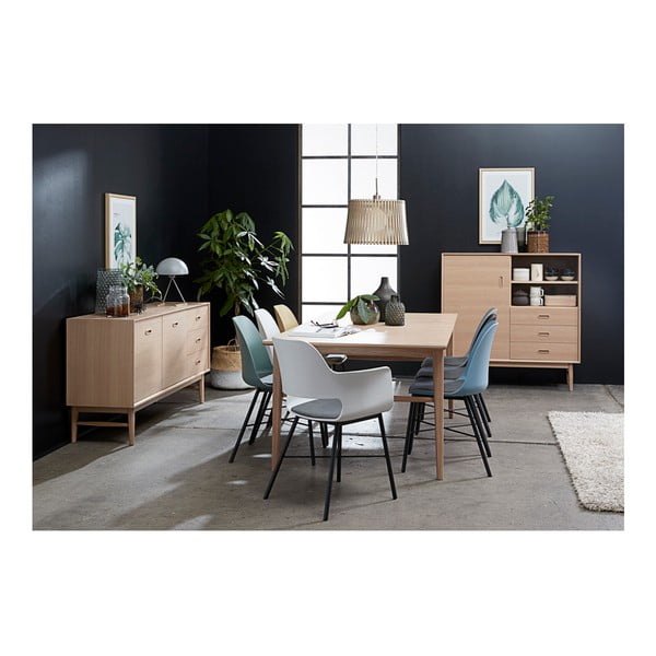 Geltonos spalvos valgomojo kėdė Unique Furniture Whistler-image-1