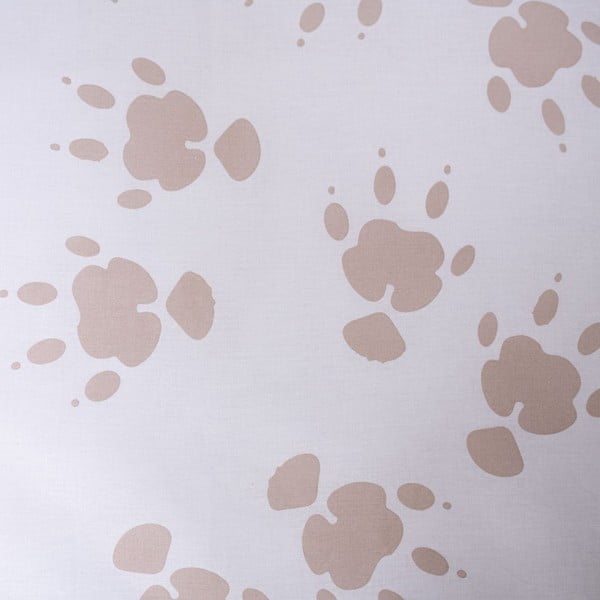 Baltos spalvos iš medvilnės viengulė vaikiška patalynė 140x200 cm Guinea Pig – Jerry Fabrics-image-4